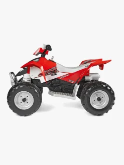 Elbiler & -Køretøjer|PegPerego PegPérego Polaris Outlaw Firehjulet ATV 330W, Rød/Hvid