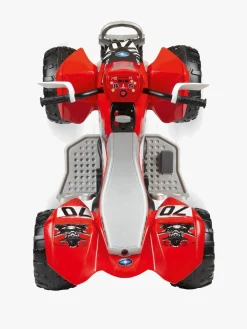 Elbiler & -Køretøjer|PegPerego PegPérego Polaris Outlaw Firehjulet ATV 330W, Rød/Hvid