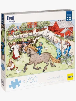 Spil & Puslespil|EmilILonneberga Peliko Emil Fra Lønneberg Puslespil 750 Brikker