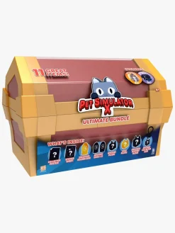 Legetøjsfigurer|Pet Simulator X Ultimate Bundle Red Treasure Chest Legesæt Series 1