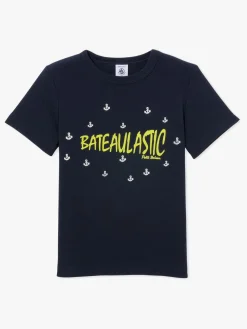 Overdele|PetitBateau Petit Bateau T-shirt, Marine