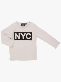 Børn PetitbySofieSchnoor Overdele-Petit by Sofie Schnoor NYC Trøje, Light Grey