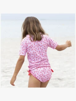 Børn PetitCrabe Uv & Strand-Petit Crabe Bikinitrusser, Cherries