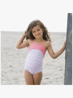 Uv & Strand|PetitCrabe Petit Crabe Ines Badedragt, Flamingos