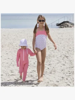 Uv & Strand|PetitCrabe Petit Crabe Ines Badedragt, Flamingos