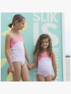 Uv & Strand|PetitCrabe Petit Crabe Ines Badedragt, Flamingos