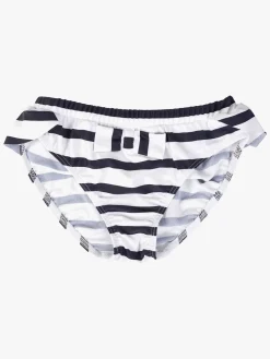 Børn PetitCrabe Uv & Strand-Petit Crabe Zoe Bikinitrusser 3-pak, Blå/Hvid