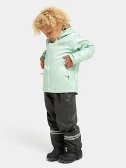 Børn PetiteCherieAtelier Regntøj-Petite Cherie Atelier Chantel Foret Regnsæt, Harbour Grey