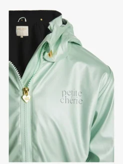 Børn PetiteCherieAtelier Regntøj-Petite Cherie Atelier Chantel Foret Regnsæt, Harbour Grey