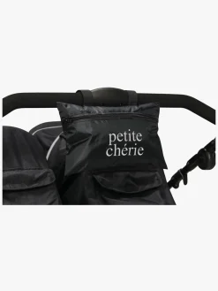Vogntilbehør|PetiteCherie Petite Cherie Regnslag til Søskendevogn, Black Sort