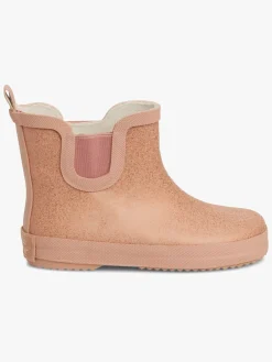 Gummistøvler|PetiteCherieAtelier Petite Chérie Atelier Alicia Gummistøvler, Glitter Mellow Pink Lyserød