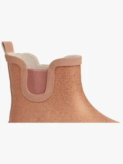 Gummistøvler|PetiteCherieAtelier Petite Chérie Atelier Alicia Gummistøvler, Glitter Mellow Pink Lyserød