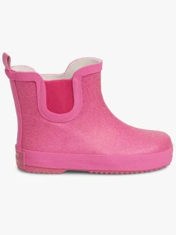 Gummistøvler|PetiteCherieAtelier Petite Chérie Atelier Alicia Gummistøvler, Glitter Ibis Rose Lyserød