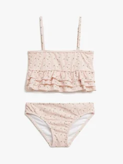Uv & Strand|PetiteCherieAtelier Petite Chérie Atelier Amelie UV-Bikini, Pink Lyserød