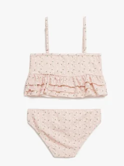 Uv & Strand|PetiteCherieAtelier Petite Chérie Atelier Amelie UV-Bikini, Pink Lyserød