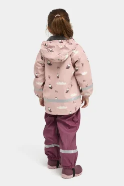 Regntøj|PetiteCherieAtelier Petite Chérie Atelier Amira Foret Regnsæt, Mellow Rose Lyserød/Brun/Hvid