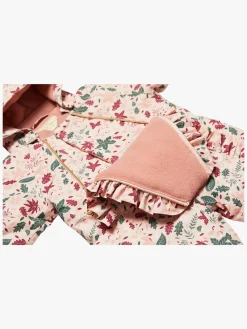 Overtøj|PetiteCherieAtelier Petite Chérie Atelier Aurora Køredragt, Pink Print Lyserød/Grøn/Rød