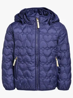 Børn PetiteCherieAtelier Overtøj-Petite Chérie Atelier Bea Dynejakke, Crown Blue
