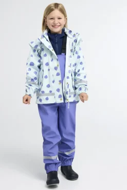 Børn PetiteCherieAtelier Regntøj-Petite Chérie Atelier Claire Regnsæt, Strawberries Wan Blue