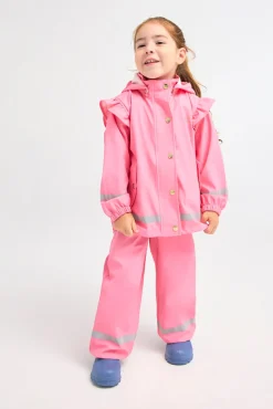 Regntøj|PetiteCherieAtelier Petite Chérie Atelier Claire Regnsæt, Flowering Ginger Lyserød