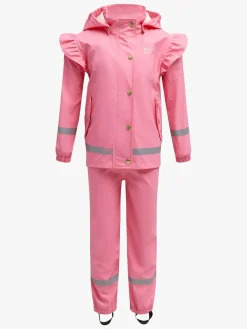 Regntøj|PetiteCherieAtelier Petite Chérie Atelier Claire Regnsæt, Flowering Ginger Lyserød