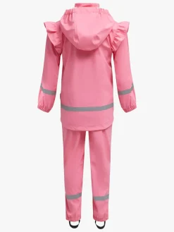 Regntøj|PetiteCherieAtelier Petite Chérie Atelier Claire Regnsæt, Flowering Ginger Lyserød