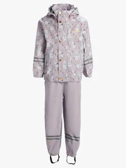 Børn PetiteCherieAtelier Regntøj-Petite Chérie Atelier Cleo Regnsæt, Bunny Meadow/Iris