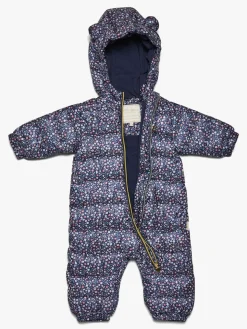 Flyverdragter|Overtøj|PetiteCherieAtelier Petite Chérie Atelier Elise Køredragt, Navy Flower Blå/Flerfarvet