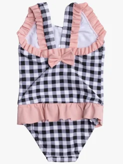 Uv & Strand|PetiteCherieAtelier Petite Chérie Atelier Emmanuelle Badedragt, Phantom Blå/Hvid