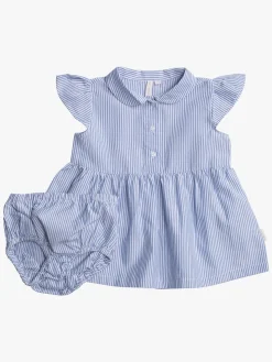 Overdele|PetiteCherieAtelier Petite Chérie Atelier Emmalina Kjole, Navy/White Blå