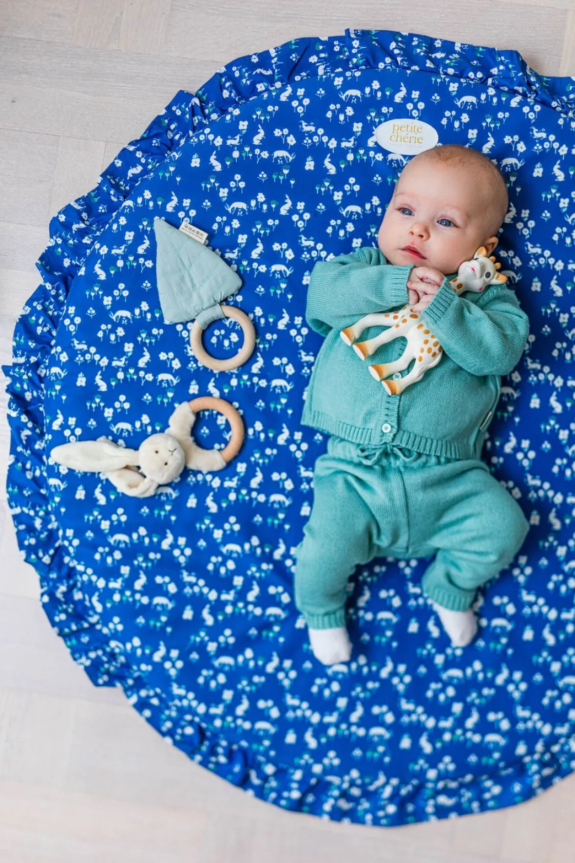 Underdele|Uldtøj|PetiteCherieAtelier Petite Chérie Atelier Evy Babybukser, Light Green/Dusty Green