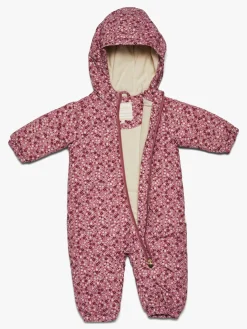 Børn PetiteCherieAtelier Flyverdragter|Overtøj-Petite Chérie Atelier Gisele Køredragt, Pink Small Flower