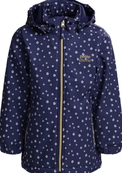 Børn PetiteCherieAtelier Overtøj-Petite Chérie Atelier Isabelle Softshelljakke, Eclipse