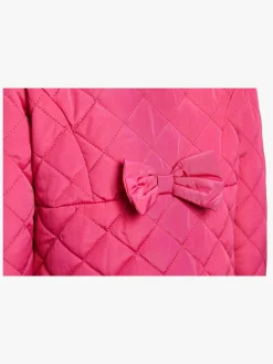 Overtøj|PetiteCherieAtelier Petite Chérie Atelier Jolie Quiltet Jakke, Carmine Lyserød