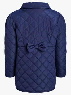 Børn PetiteCherieAtelier Overtøj-Petite Chérie Atelier Jolie Quiltet Jakke, Peacoat