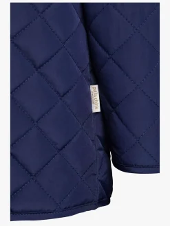 Børn PetiteCherieAtelier Overtøj-Petite Chérie Atelier Jolie Quiltet Jakke, Peacoat