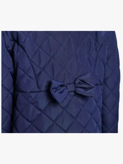 Børn PetiteCherieAtelier Overtøj-Petite Chérie Atelier Jolie Quiltet Jakke, Peacoat