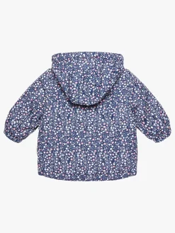 Vintertøj|PetiteCherieAtelier Petite Chérie Atelier Lola Jakke, Navy Small Flower Blå/Flerfarvet