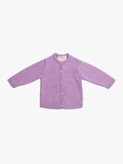 Uldtøj|Overdele|PetiteCherieAtelier Petite Chérie Atelier Margit Babytrøje, Light Purple/Dusty Purple