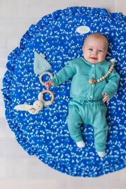 Børn PetiteCherieAtelier Uldtøj|Overdele-Petite Chérie Atelier Margit Babytrøje, Light Grey/Grey Melange