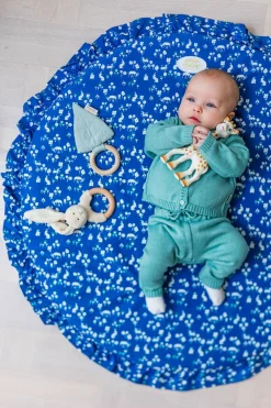 Børn PetiteCherieAtelier Uldtøj|Overdele-Petite Chérie Atelier Margit Babytrøje, Light Grey/Grey Melange