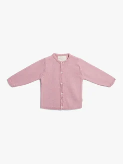 Uldtøj|Overdele|PetiteCherieAtelier Petite Chérie Atelier Margit Babytrøje, Light Pink/Dusty Pink