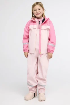 Regntøj|PetiteCherieAtelier Petite Chérie Atelier Maxime Regnsæt, Flowering Ginger/Lotus Lyserød