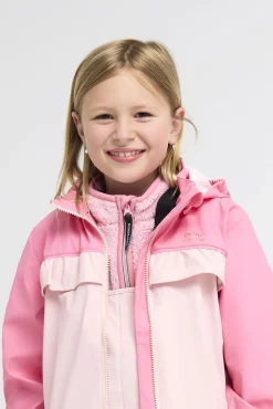 Regntøj|PetiteCherieAtelier Petite Chérie Atelier Maxime Regnsæt, Flowering Ginger/Lotus Lyserød