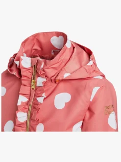 Overtøj|PetiteCherieAtelier Petite Chérie Atelier Milla Skaljakke, Pink Hearts Lyserød/Hvid