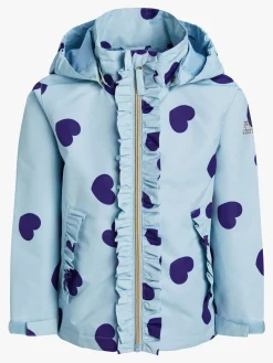 Børn PetiteCherieAtelier Overtøj-Petite Chérie Atelier Milla Skaljakke, Blue Hearts