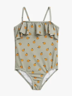 Uv & Strand|PetiteCherieAtelier Petite Chérie Atelier Nathalie UV-Badedragt, Oranges Grøn/Orange