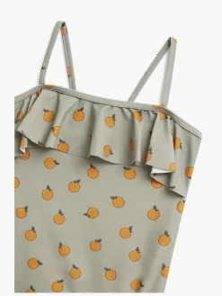 Uv & Strand|PetiteCherieAtelier Petite Chérie Atelier Nathalie UV-Badedragt, Oranges Grøn/Orange