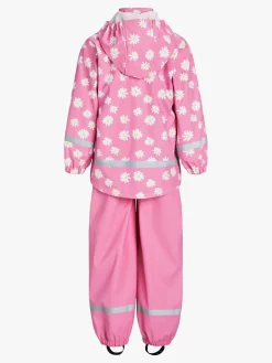 Børn PetiteCherieAtelier Regntøj-Petite Chérie Atelier Niki Regnsæt, Daisy Pink