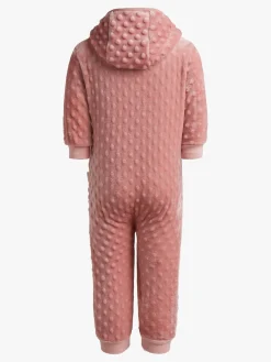 Børn PetiteCherieAtelier Fleecetøj-Petite Chérie Atelier Nour Fleecedragt, Mellow Rose